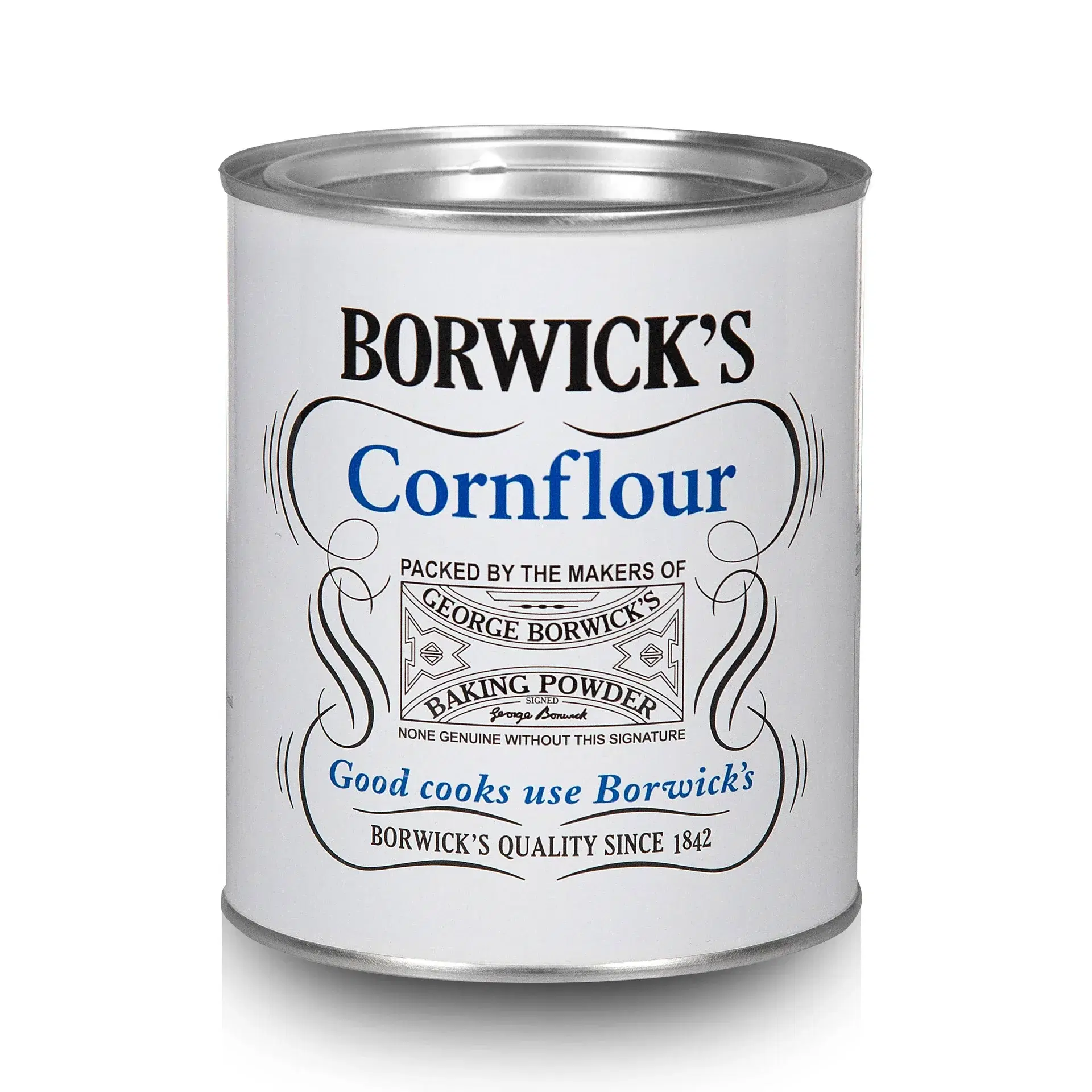 Borwick's Cornflour tin